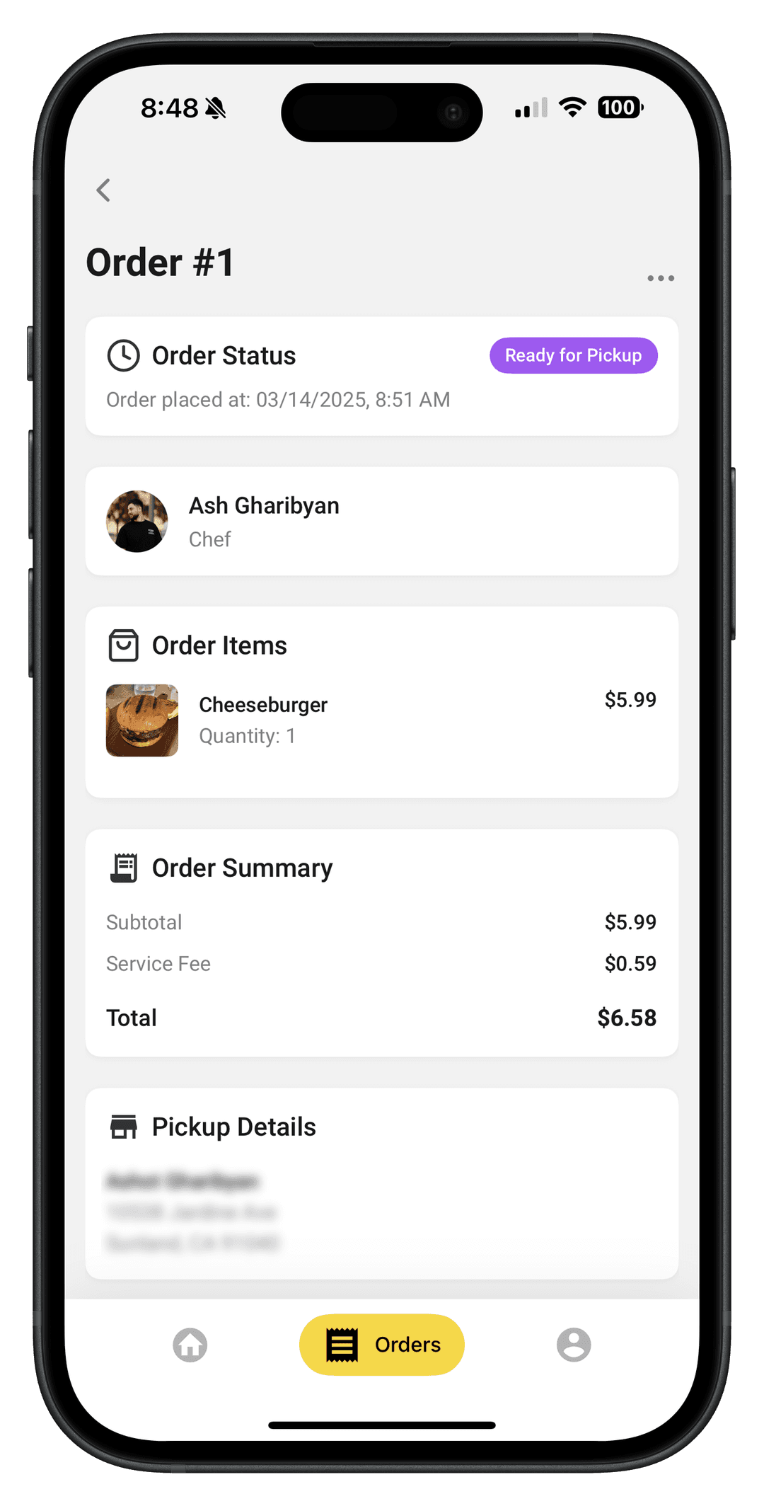 Featured meals
